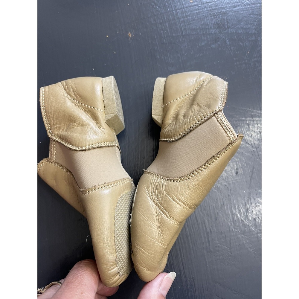 Revolution  1 Jazz Shoes Beige Dance Ballet Toddler Girls